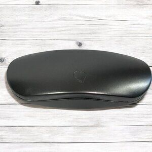 Carolee Clamshell Reading Glasses/Sunglasses Protective Case Metallic Grey 6"x3"